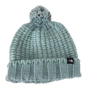 The North Face Kids Beanie Hat Baby Blue Junior Kids One Size Winter Hat